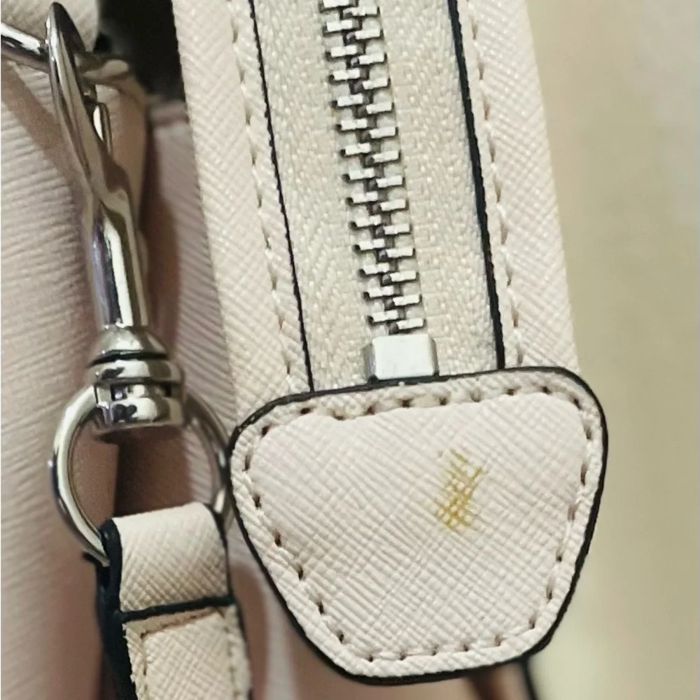 Guess Gia Satchel Tote Perforated Shoulder Bag - Picture 7 of 16